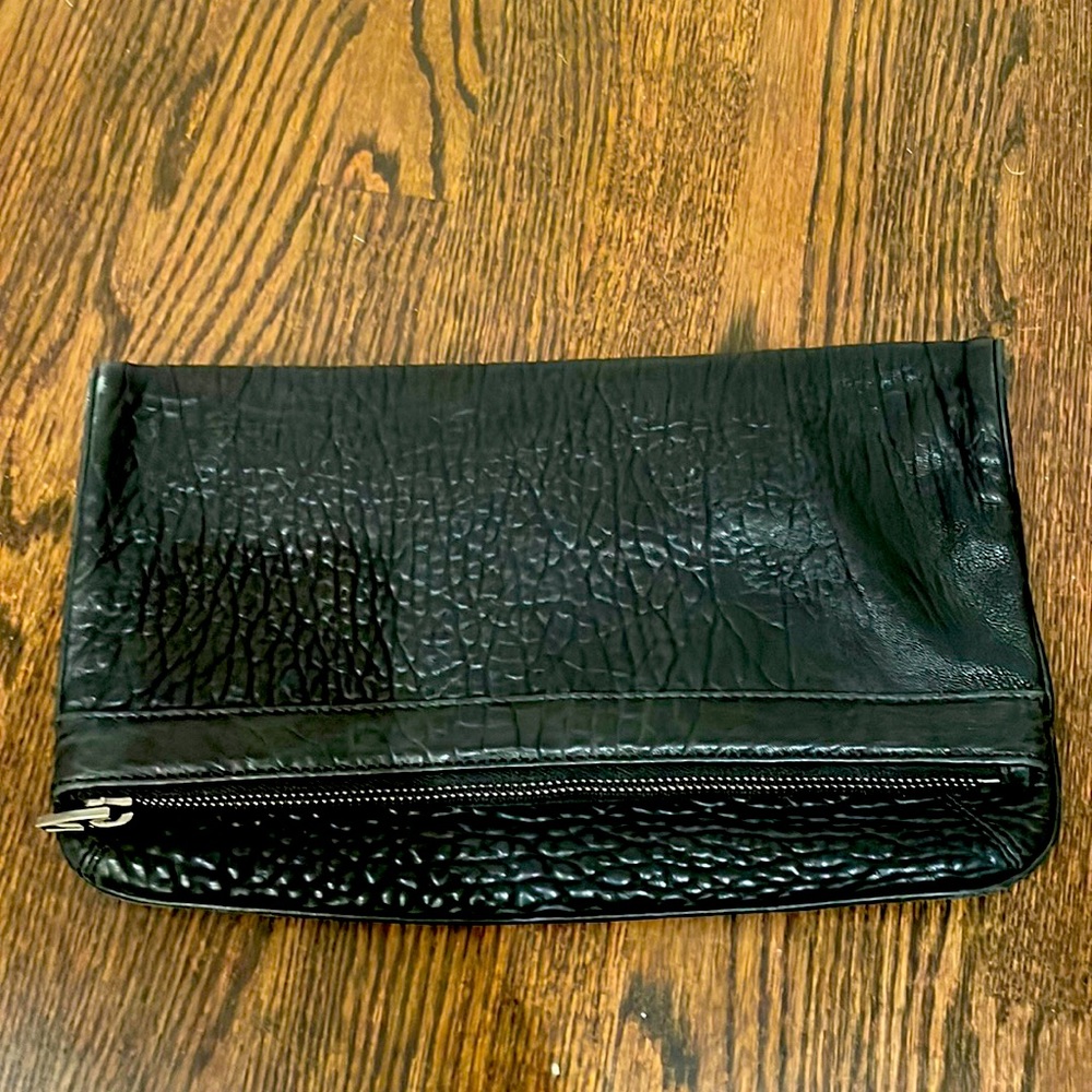 Alexander Wang Black Leather Clutch Bag